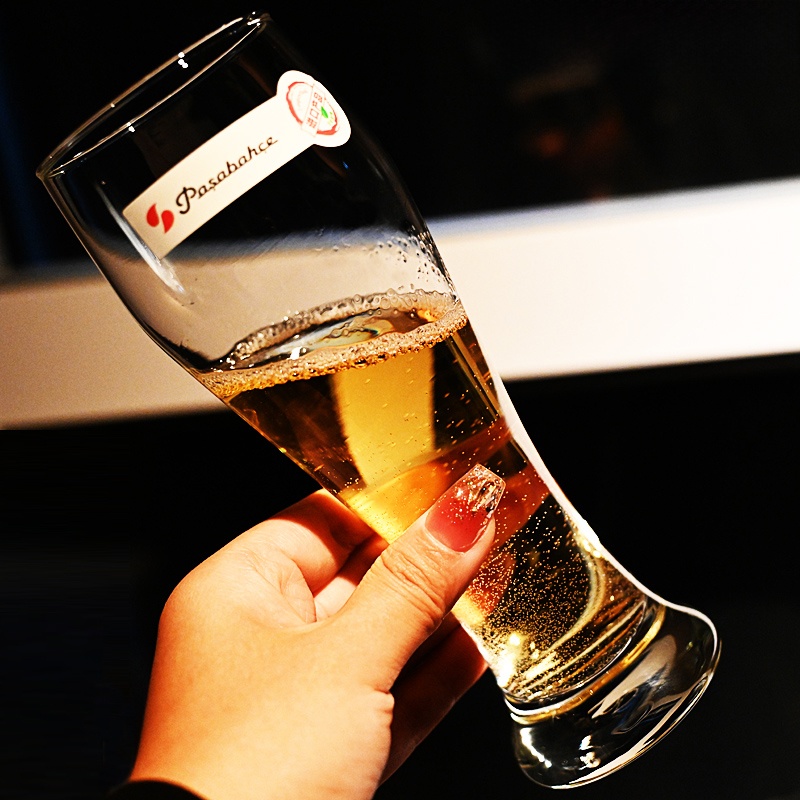 Commercial Kitchen Use - Vaso de Vidrio Premium para Cerveza