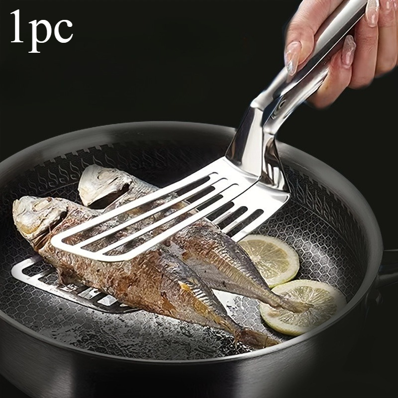 Commercial Kitchen Use - Espátula y Pinza de Doble Cara