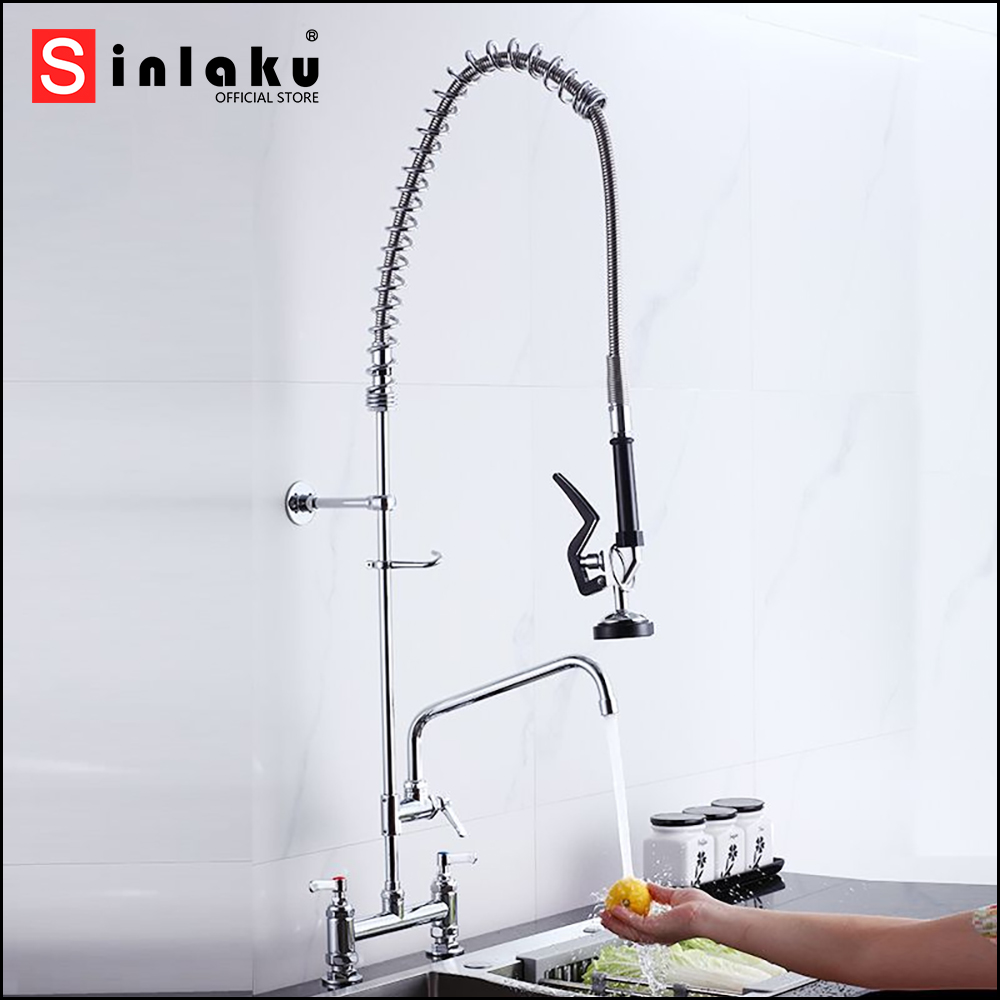 Commercial Kitchen Taps - Grifo de Cocina SINLAKU con Rociador