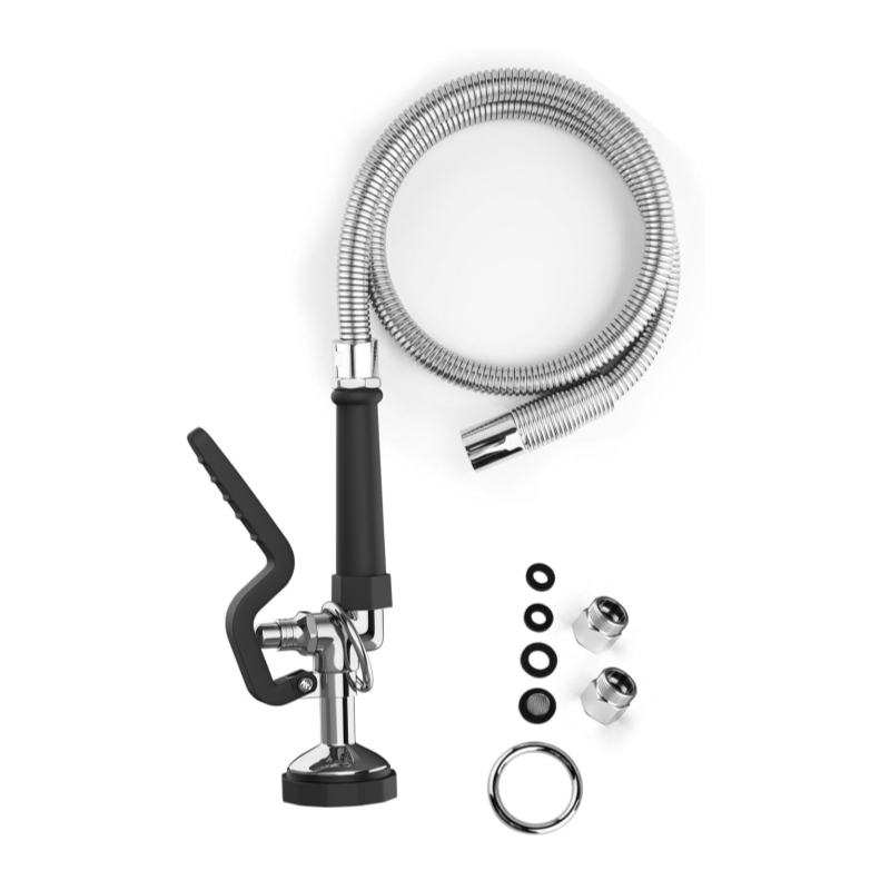 Commercial Kitchen Taps - Manguera de acero inoxidable de 45
