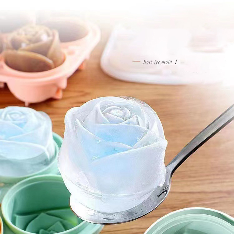Commercial Kitchen Utensil Holder - Moldes de hielo de rosas 3D,