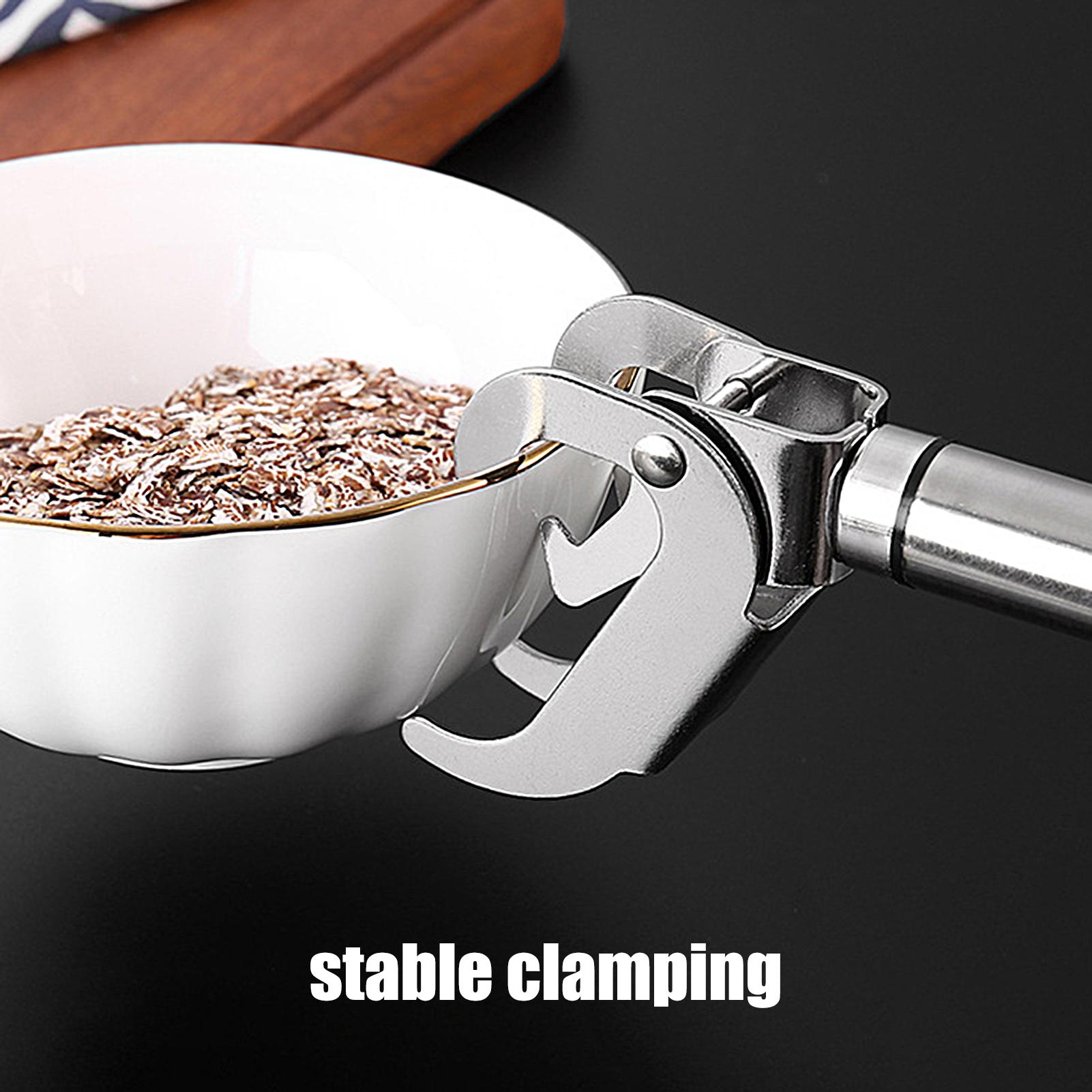 Commercial Kitchen Utensil Holder - Pinza Antiescaldante para Cuencos, Ollas, Sartenes