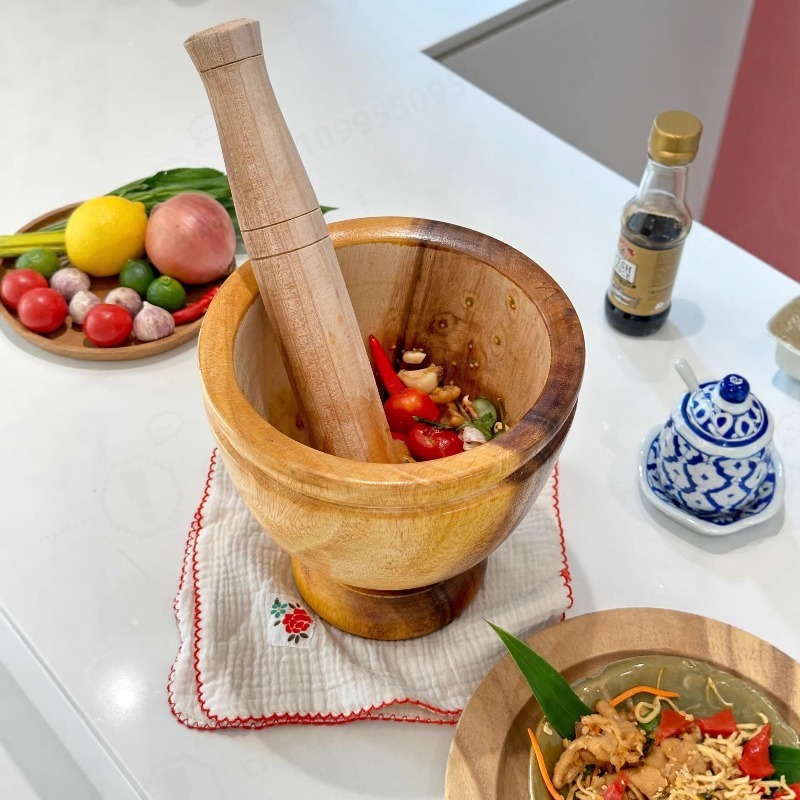 Commercial Kitchen Grinder - Juego de Mortero y Maja de