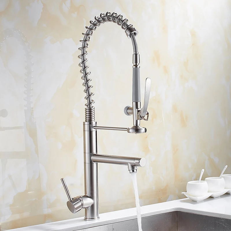 Grifo de Cocina Cromado de Lat - Commercial Kitchen Taps reseña y precio