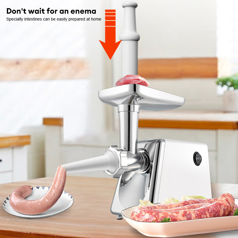 Picadora de carne, embutidor d - Commercial Kitchen Grinder reseña y precio