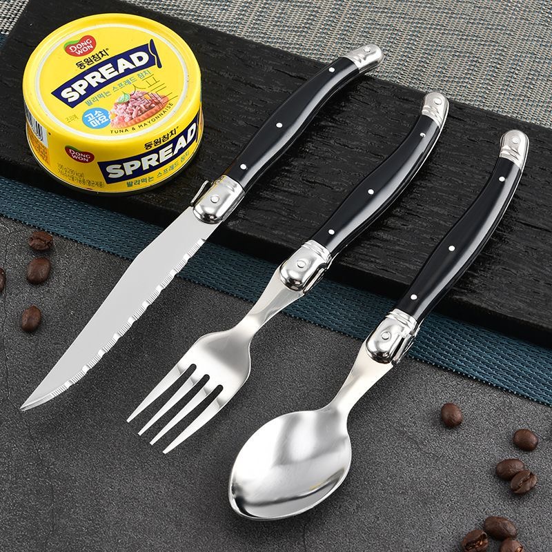 4-24 Uds. Cubiertos Laguiole d - Commercial Kitchen Knives reseña y precio