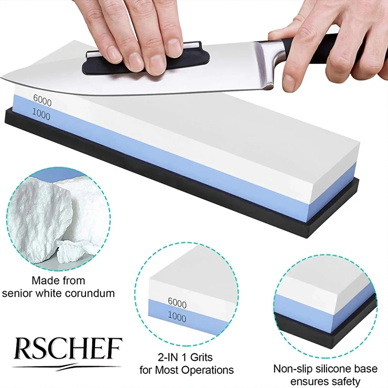 Piedras de afilar, afilador de - Commercial Kitchen Knives reseña y precio