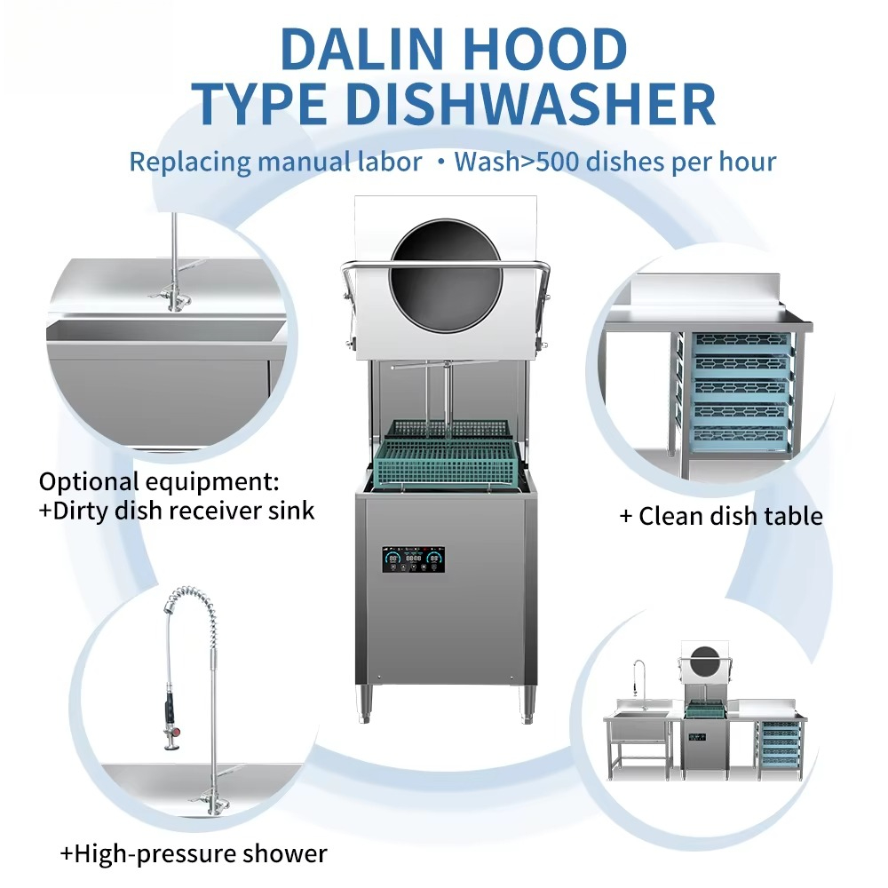 5KW 7KW 9KW Lavavajillas comer - Commercial Kitchen Use reseña y precio