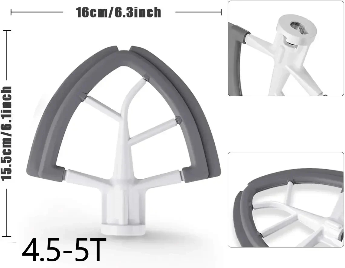 Accesorios de silicona de 4.5- - Commercial Kitchenaid reseña y precio