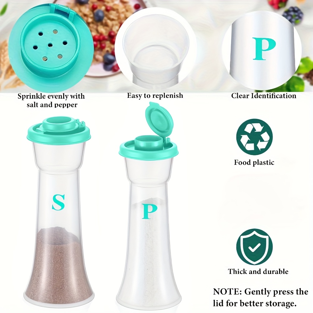 Juego de 2 saleros y pimentero - Commercial Kitchen Utensils reseña y precio