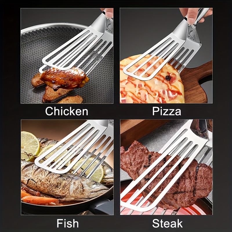 Espátula y Pinza de Doble Cara - Commercial Kitchen Use reseña y precio