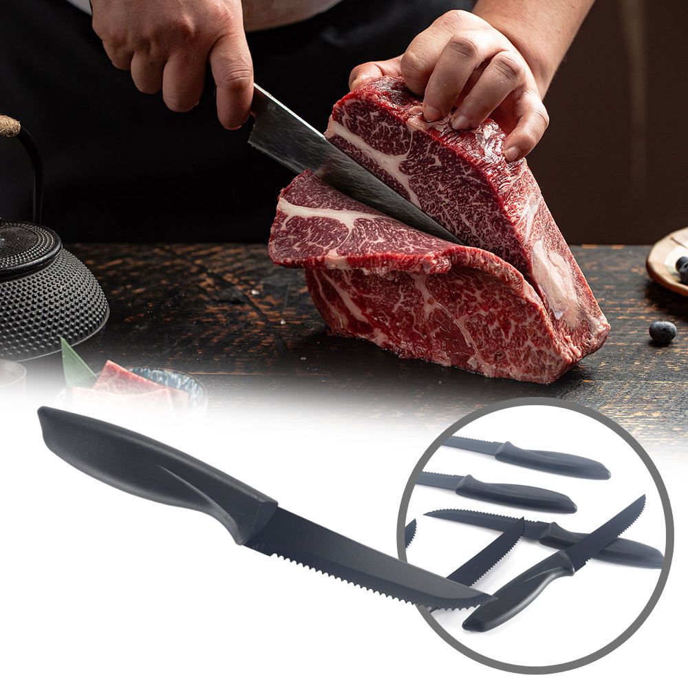 Cuchillos de carne de acero in - Commercial Kitchen Knives reseña y precio