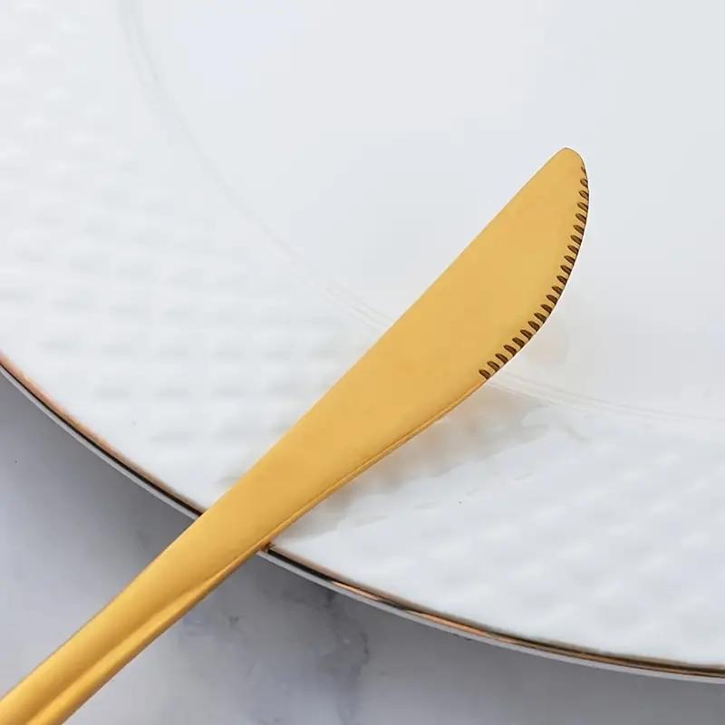 12 Uds. Cuchillos de cena dora - Commercial Kitchen Knives reseña y precio