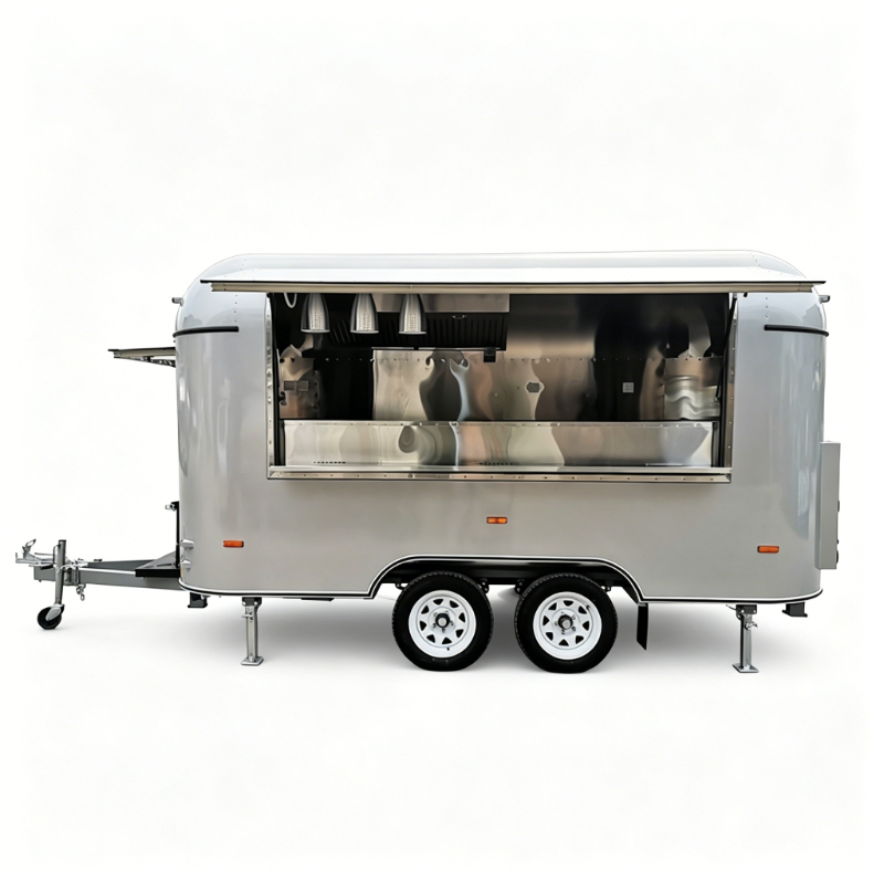 Remolque de Comida de Acero In - Commercial Kitchen Layouts reseña y precio