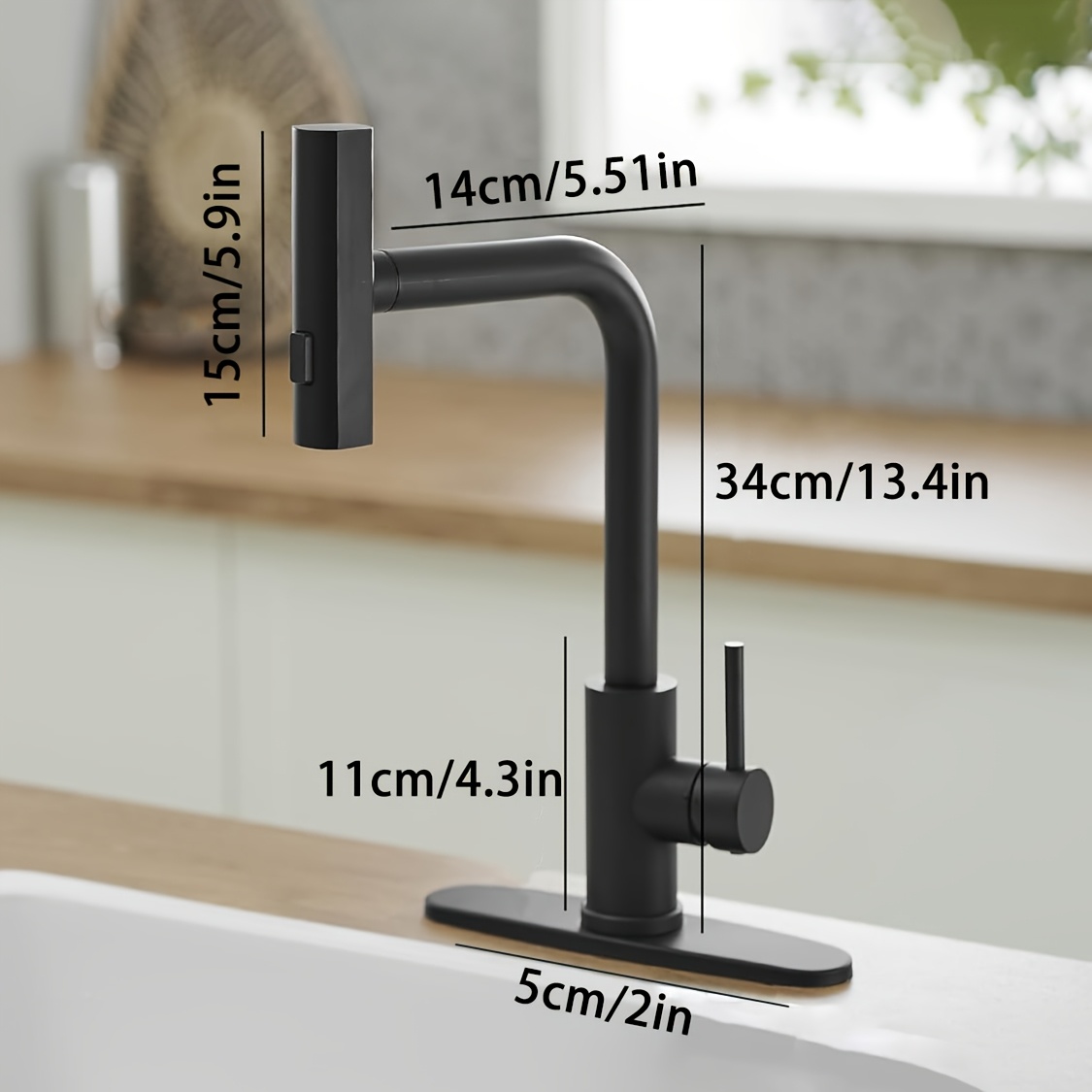 1 grifo de cocina negro con pu - Commercial Kitchen Taps reseña y precio