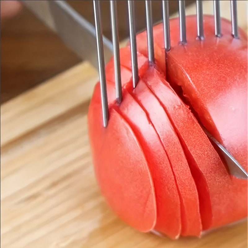 1/4PC Aguja de cebolla de acer - Commercial Kitchen Utensil Holder reseña y precio