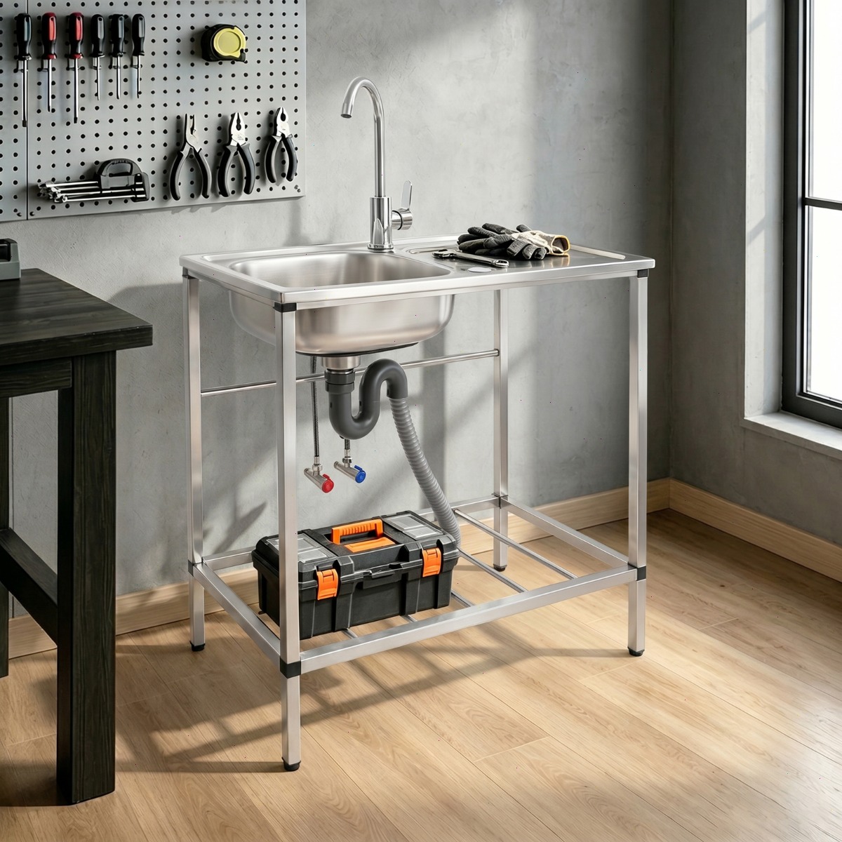 Fregadero Utilitario, Fregader - Commercial Kitchen Taps reseña y precio