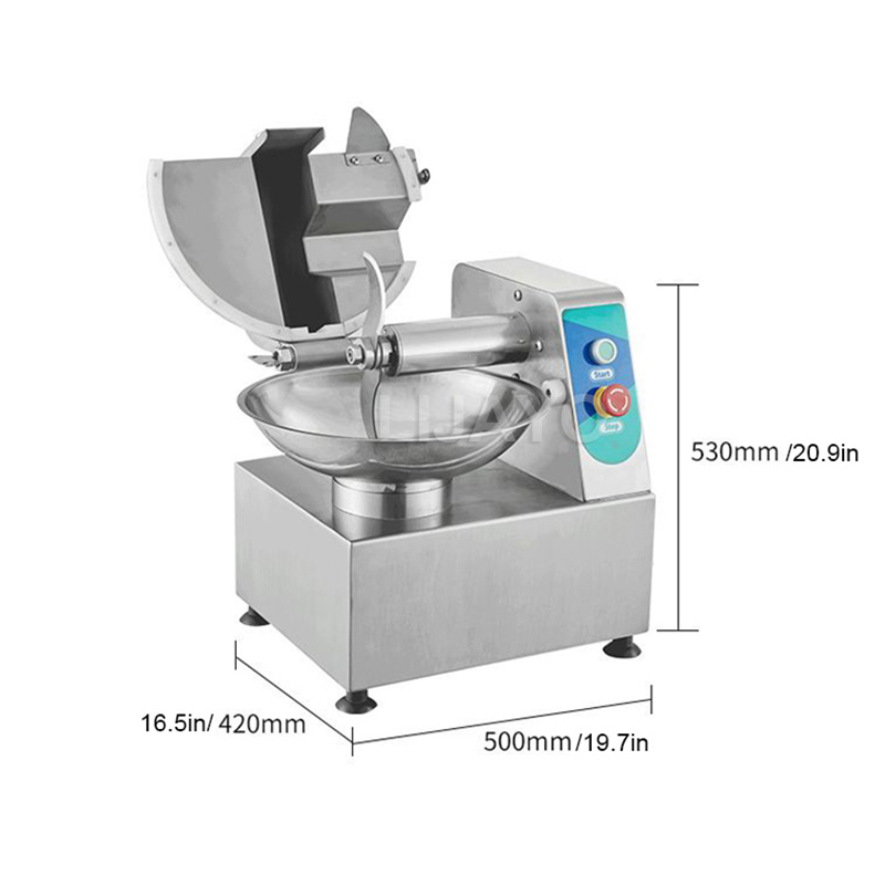 Cortadora de verduras eléctric - Commercial Kitchen Grinder reseña y precio