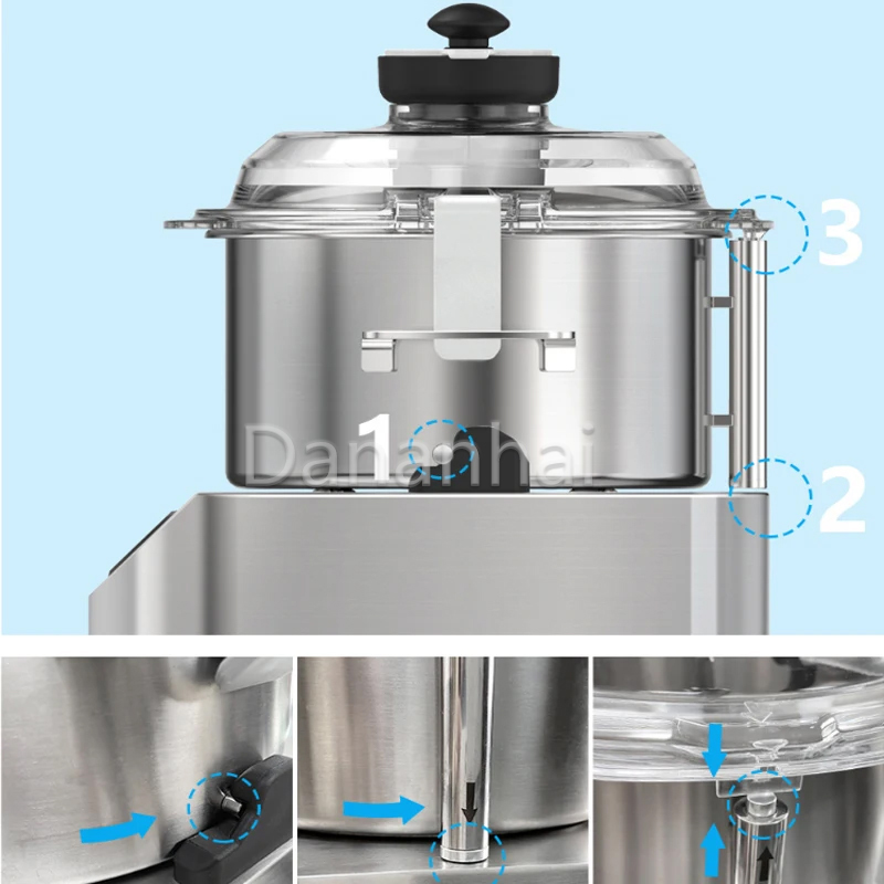 Máquina Procesadora de Carne d - Commercial Kitchen Use reseña y precio