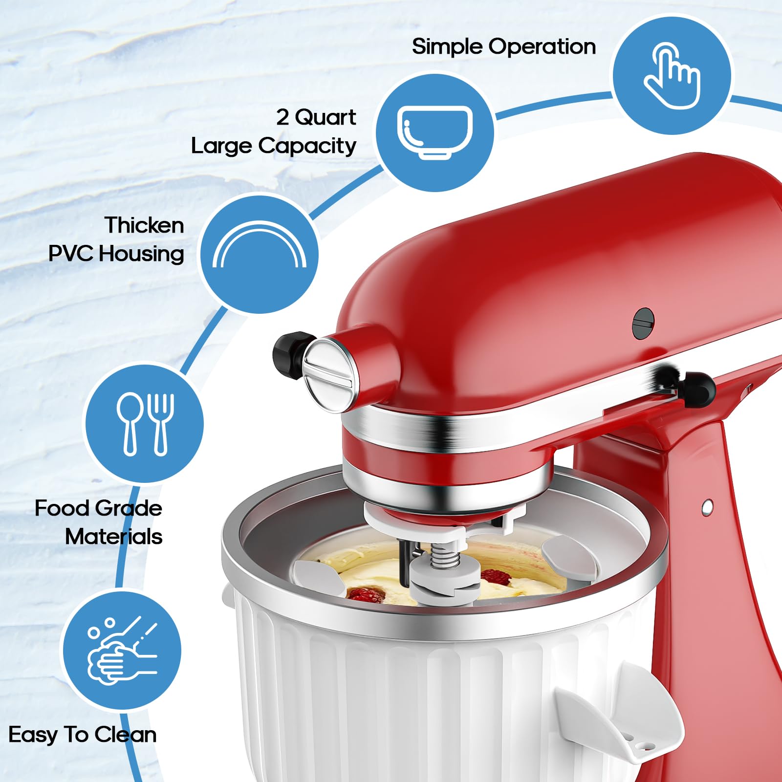 Accesorio para Hacer Helados d - Commercial Kitchenaid reseña y precio