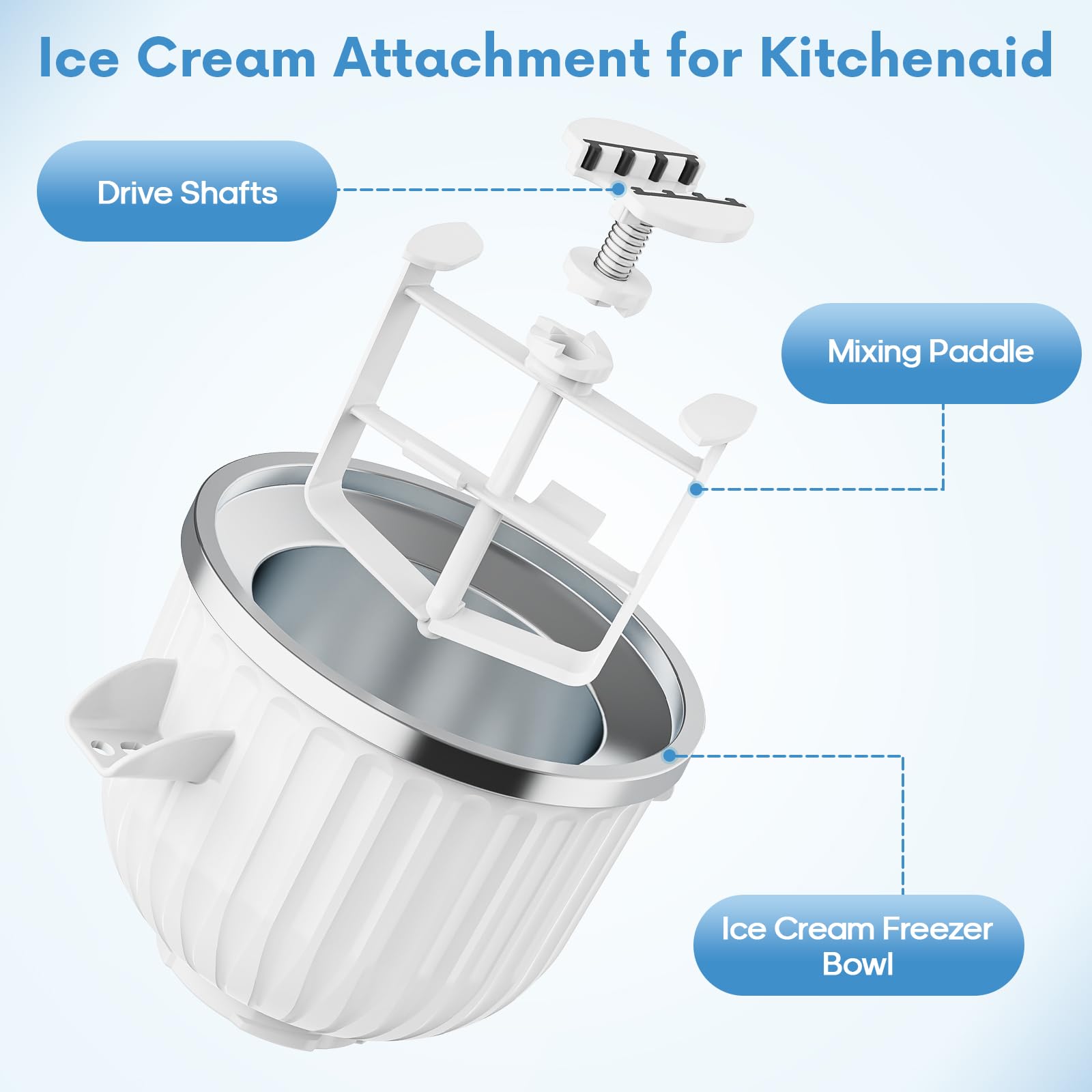 Accesorio para Hacer Helados d - Commercial Kitchenaid reseña y precio