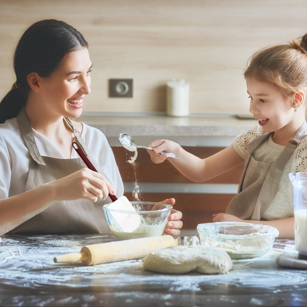 * Espátula y cuchara de alta r - Commercial Kitchen Use reseña y precio