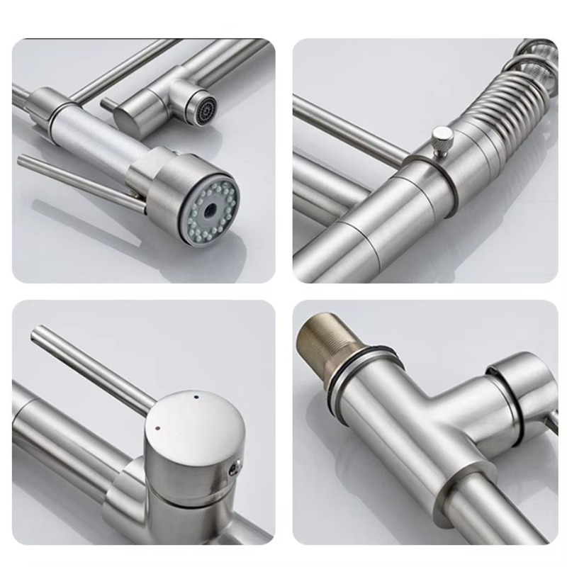 Grifo de cocina extraíble con  - Commercial Kitchen Taps reseña y precio