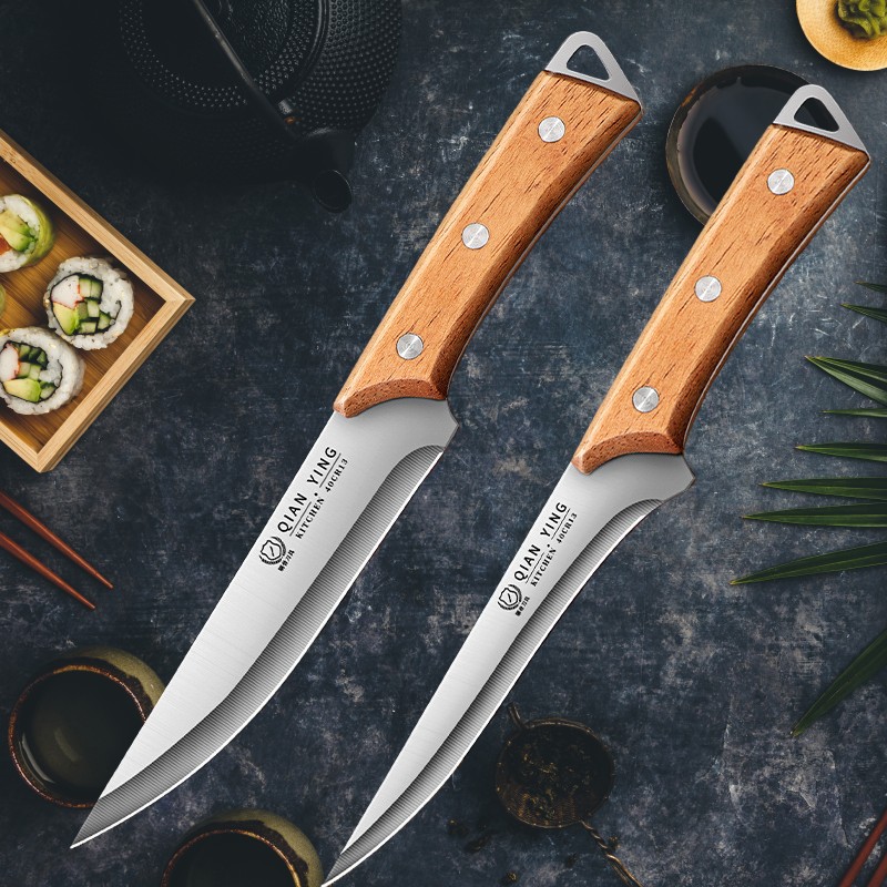 Cuchillo multiusos de acero in - Commercial Kitchen Knives reseña y precio