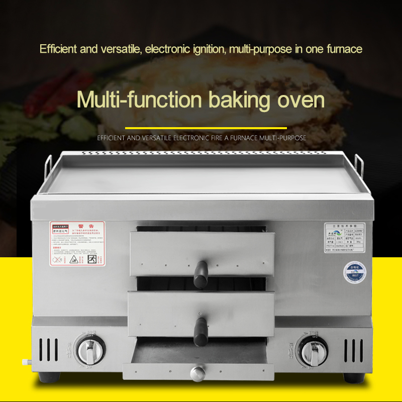 Horno de gas de acero inoxidab - Commercial Kitchen Utensils reseña y precio