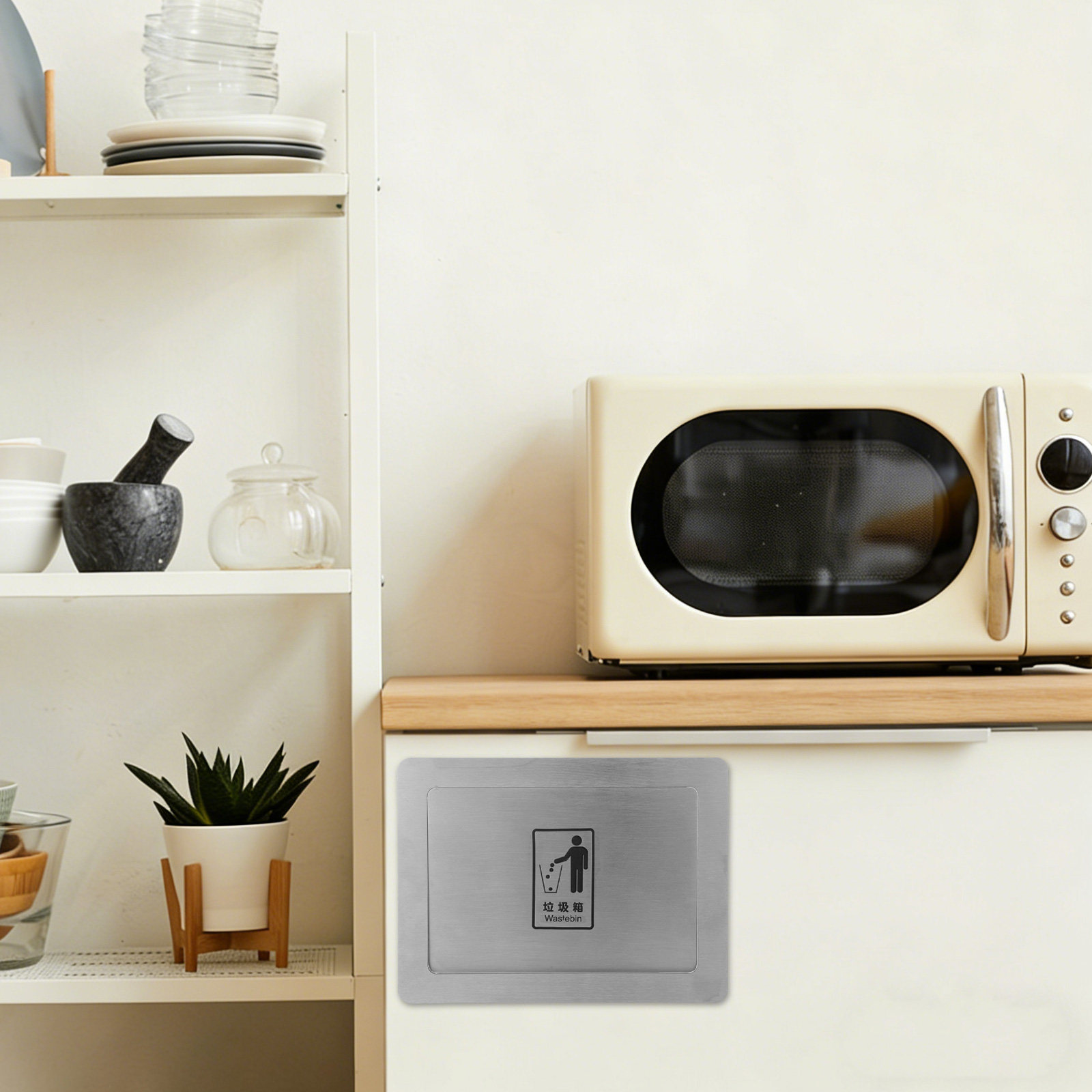Tapa de desagüe de basura empo - Commercial Kitchen Wall Covering reseña y precio