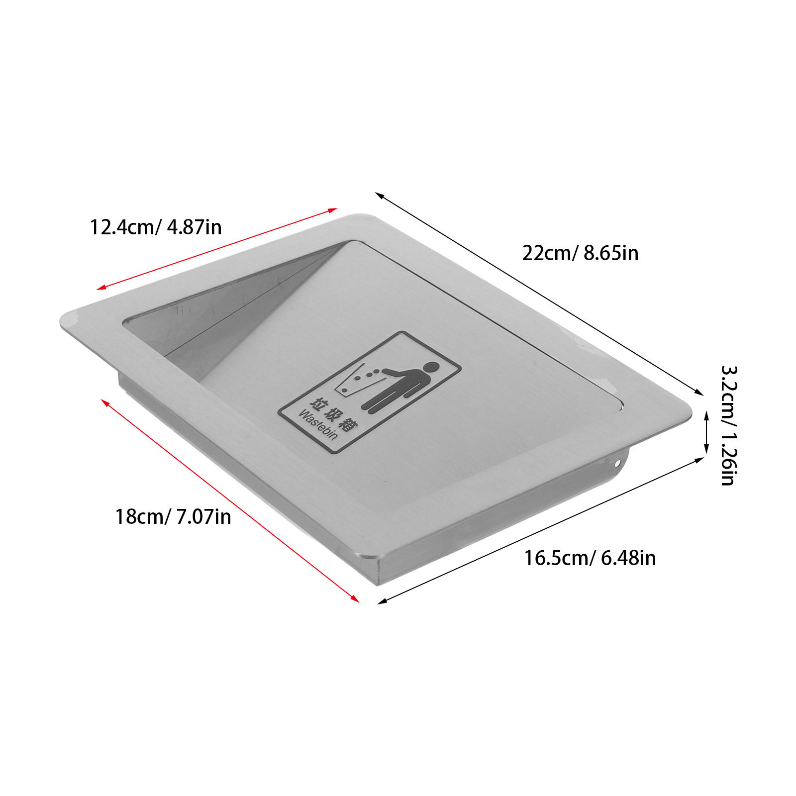 Tapa de desagüe de basura empo - Commercial Kitchen Wall Covering reseña y precio
