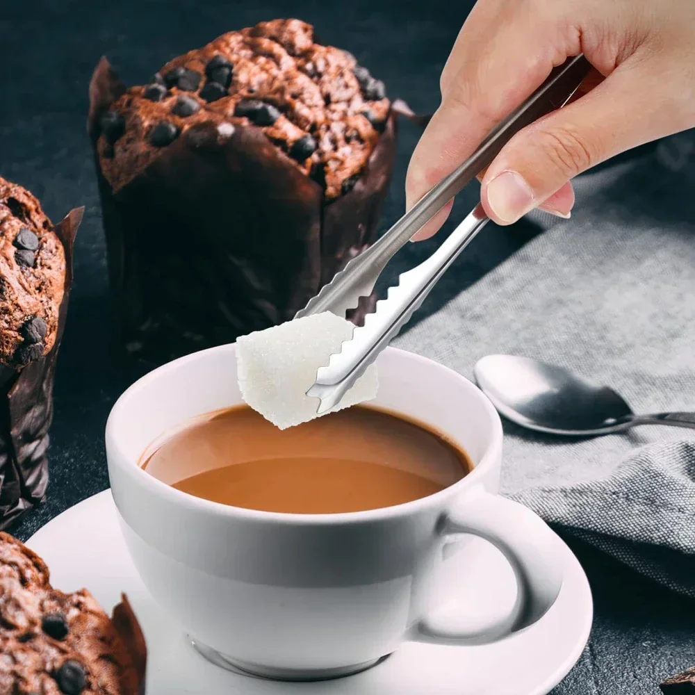 Pinzas para hielo de acero ino - Commercial Kitchen Utensils reseña y precio